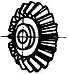 齒輪基本術語錐齒輪、準雙曲面齒輪及其齒輪副