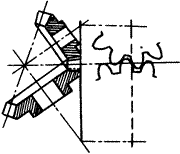 齒輪基本術語錐齒輪、準雙曲面齒輪及其齒輪副