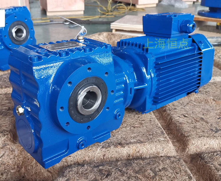 SA57減速機 輸入配電機 輸出通孔 常規件 實物圖 - 上海恒點